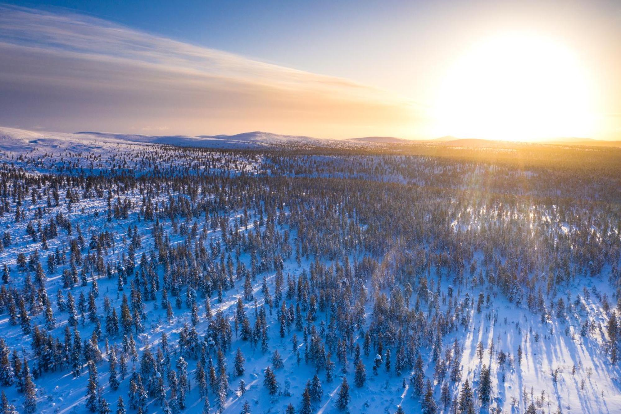 Fell Centre Kiilopaeae, Hotelli Niilanpaeae Saariselkä Zewnętrze zdjęcie