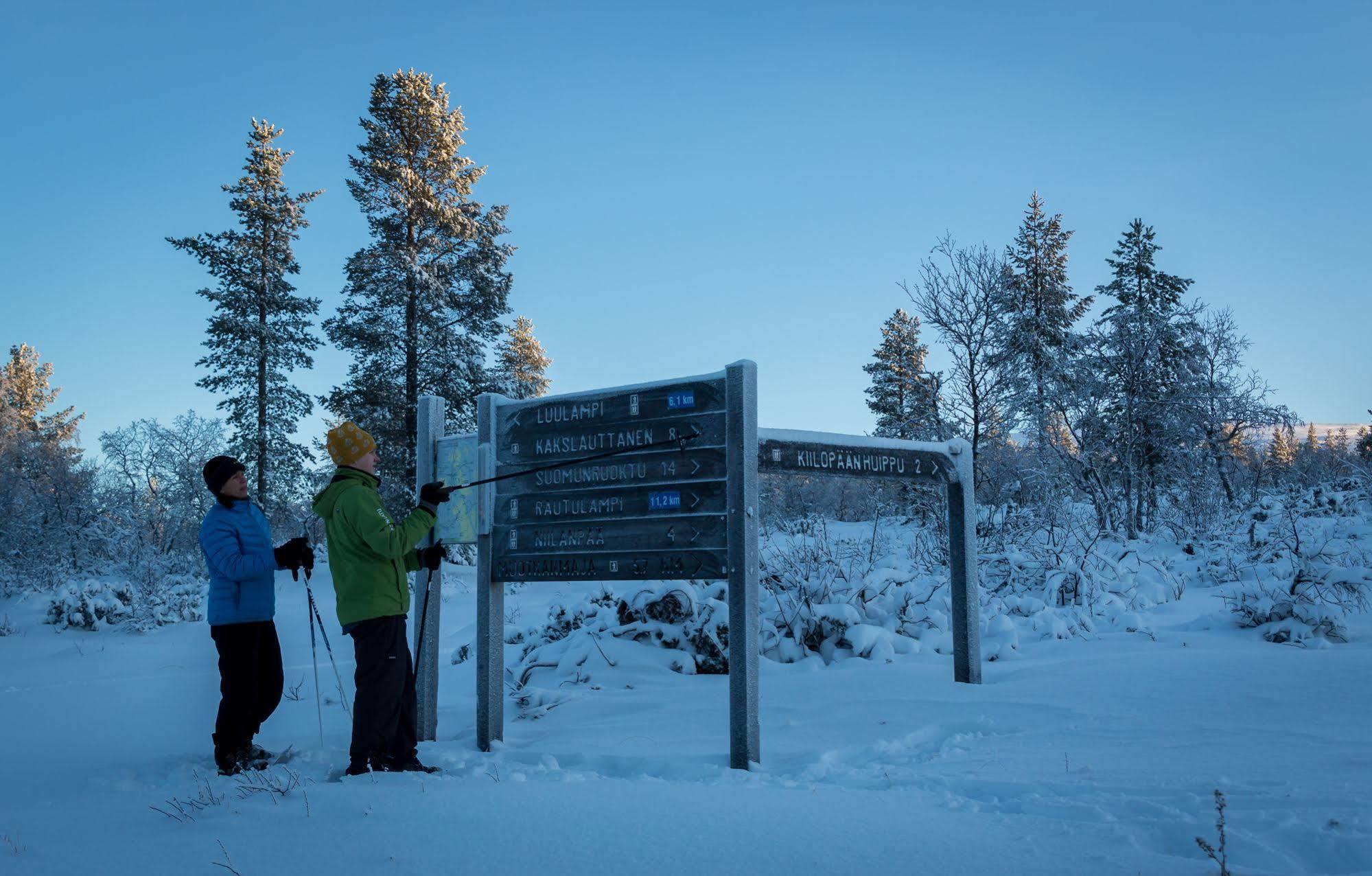 Fell Centre Kiilopaeae, Hotelli Niilanpaeae Saariselkä Zewnętrze zdjęcie